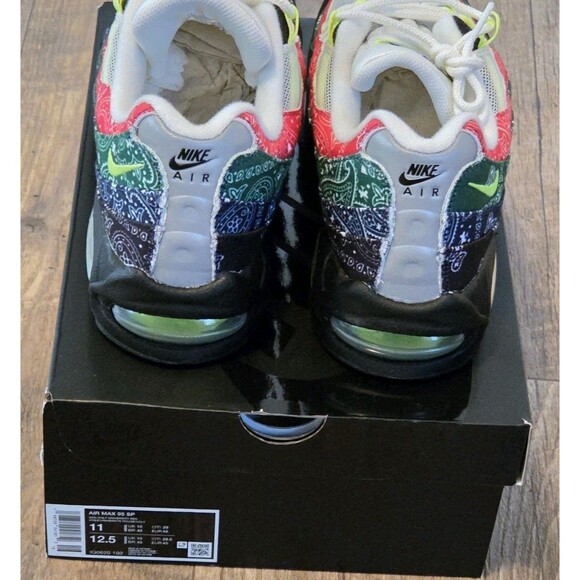 Nike Air Max 95 SP Paisley Bandana sneakers in a multi-color design - Size 11 main image 14